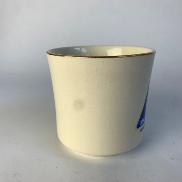 Vintage Kennedy Space Center Shuttle Florida Coffee Mug Gold Rim - Picture 2 of 7